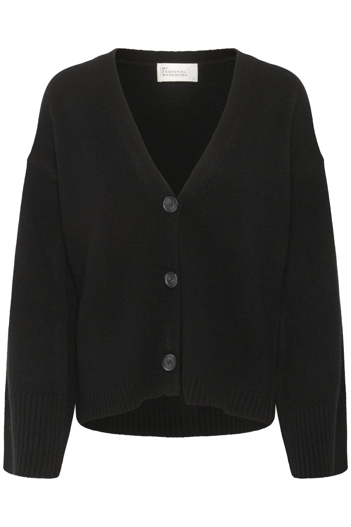 HuxiMW Knit Cardigan Black - 10705283