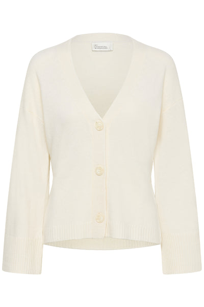 HuxiMW Knit Cardigan Snow White - 10705283 Thumbnail