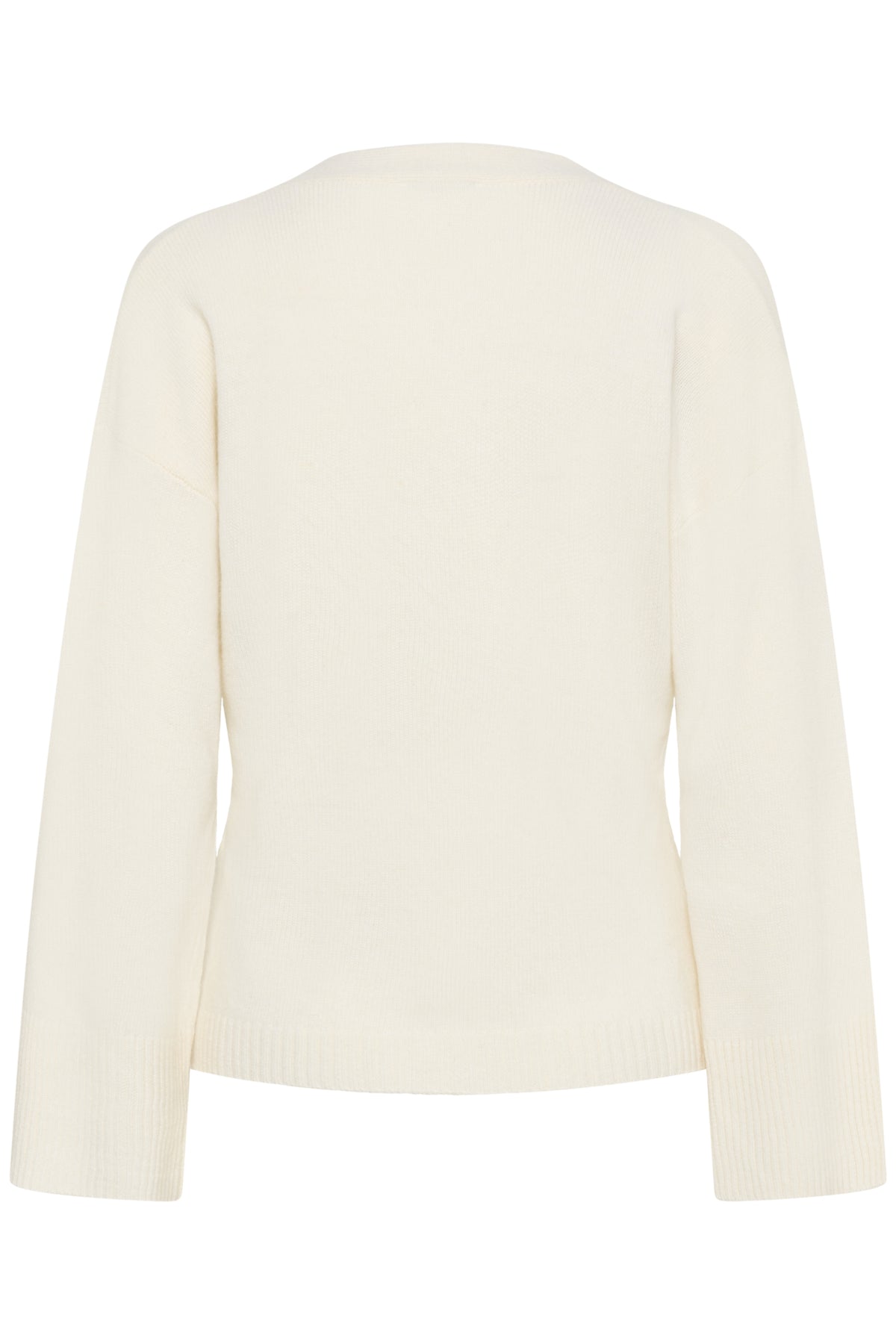 HuxiMW Knit Cardigan Snow White - 10705283