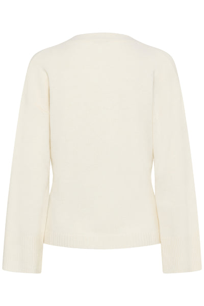 HuxiMW Knit Cardigan Snow White - 10705283 Thumbnail