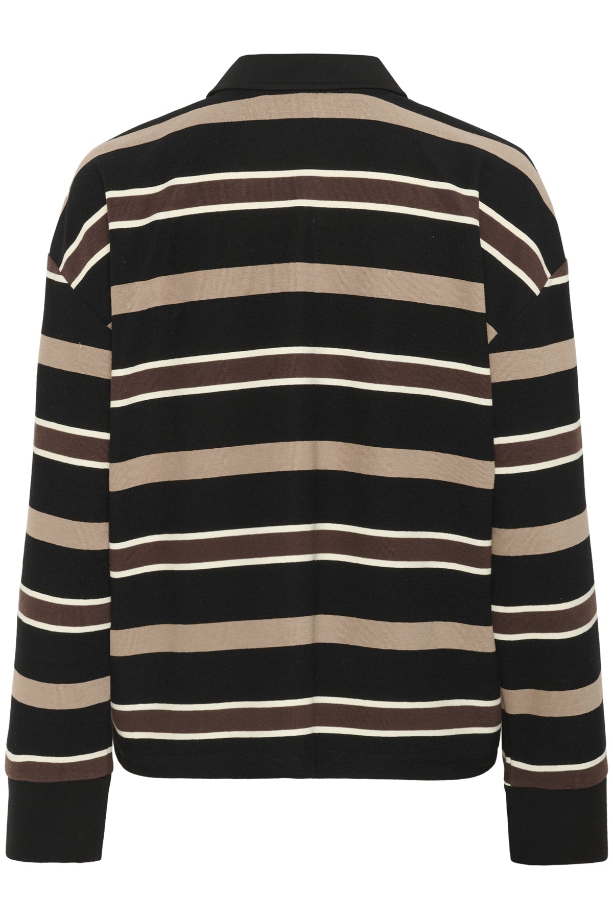 SalinaMW Polo Blouse Black