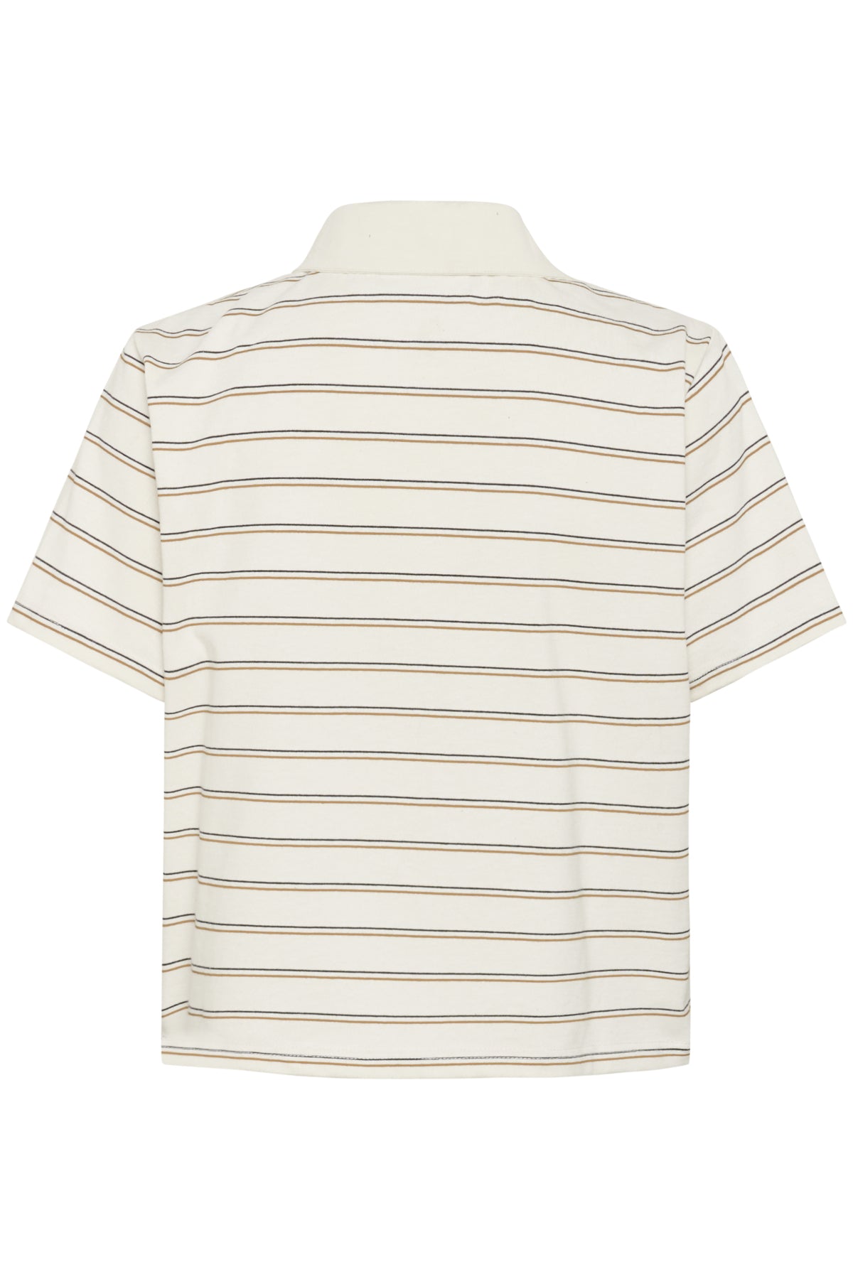 AnnaMW Polo Tee Snow White Striped - 10705295