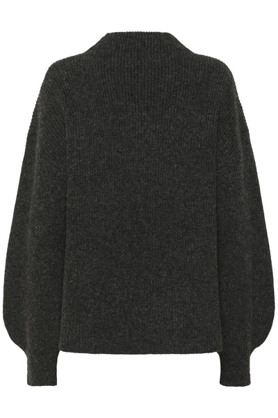 PalomaMW Knit Pullover Dark grey melange Thumbnail
