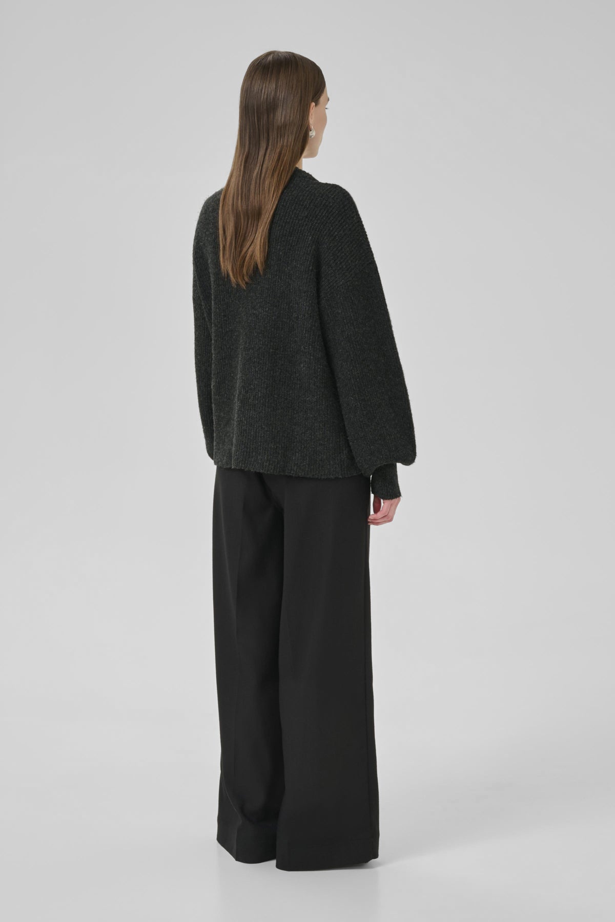 PalomaMW Knit Pullover Dark grey melange