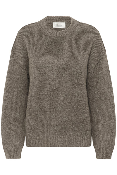 PalomaMW Knit Pullover Brown Melange - 10705315 Thumbnail