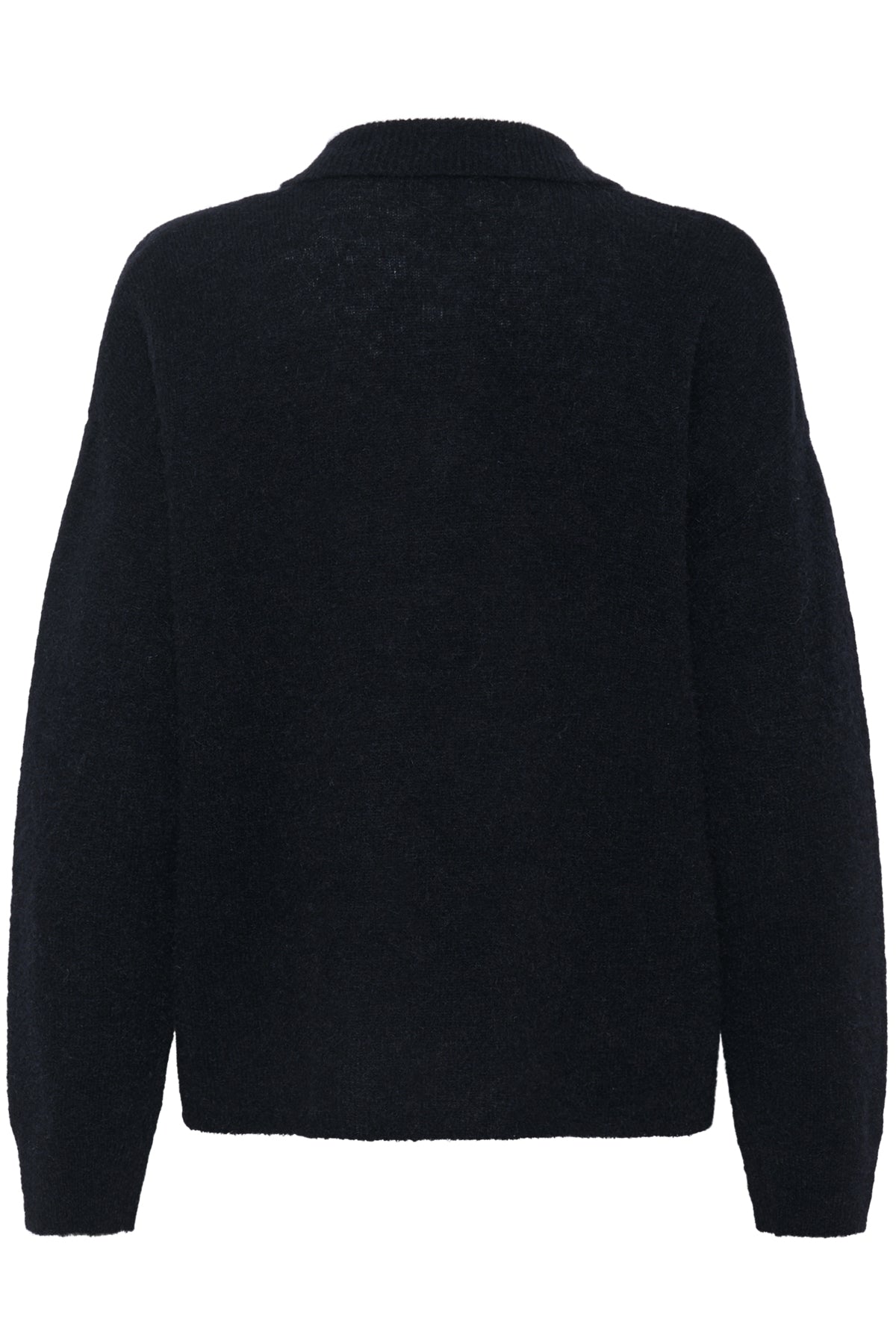 SivaMW Knit Polo Pullover Black - 10705316
