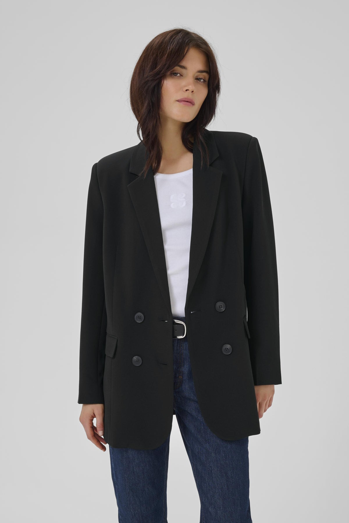 27 THE TAILORED BLAZER Black - 10705318