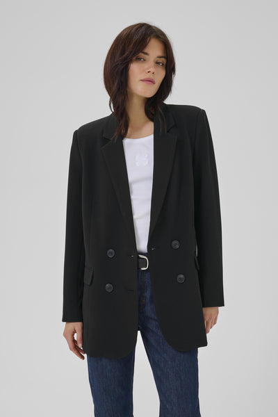 27 THE TAILORED BLAZER Black - 10705318 Thumbnail