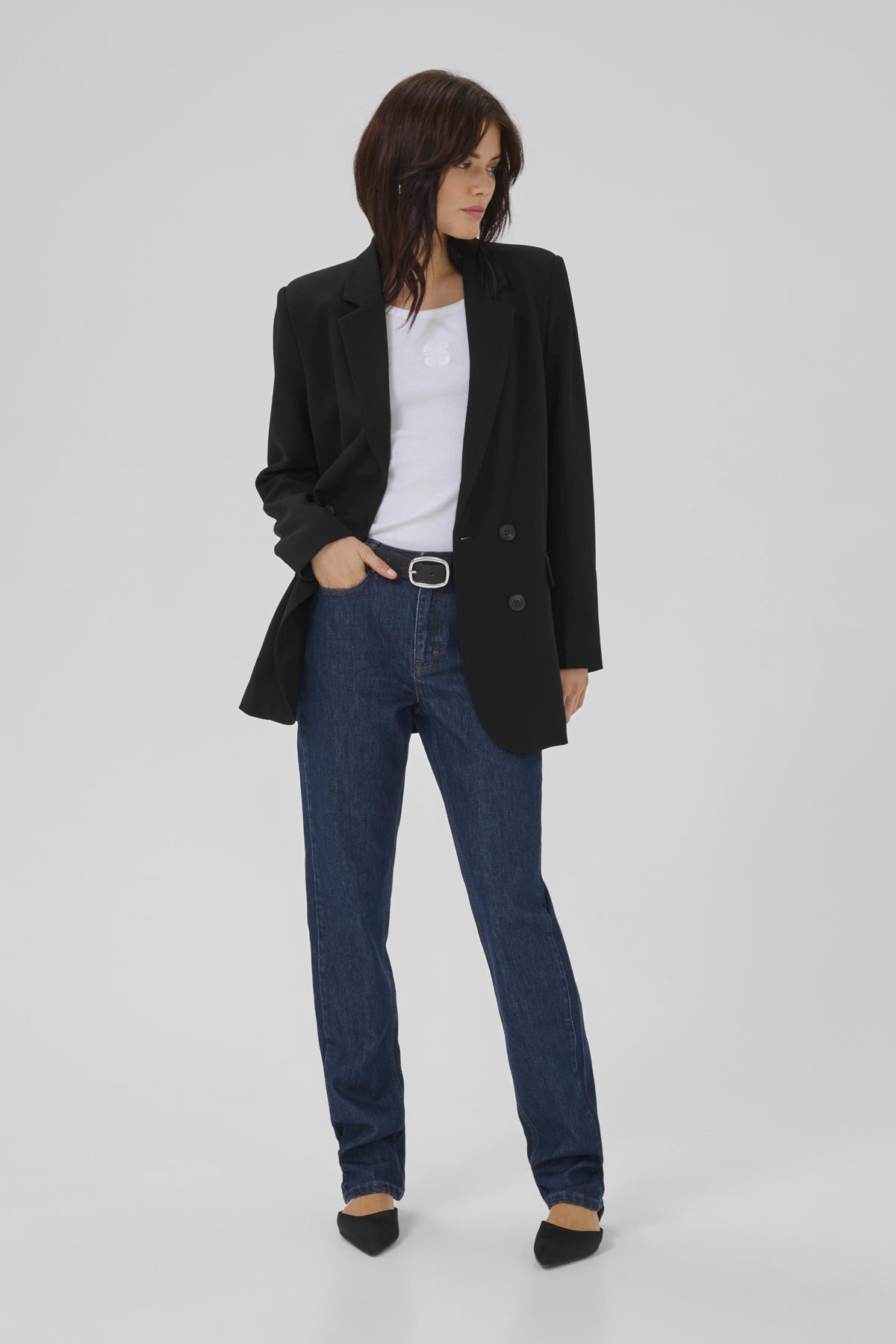 27 THE TAILORED BLAZER Black - 10705318