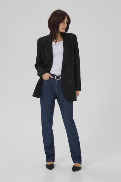 27 THE TAILORED BLAZER Black - 10705318 Thumbnail
