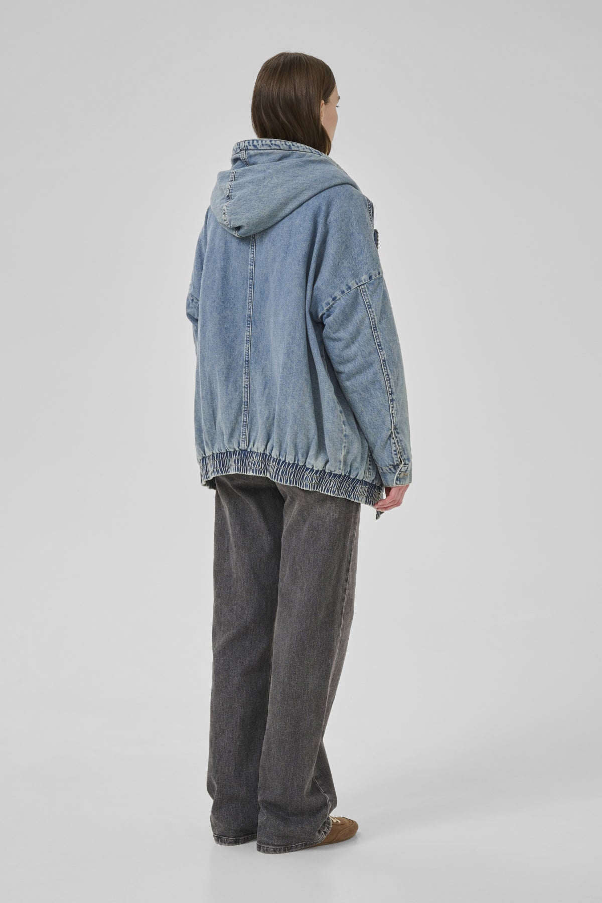 MWOzzie 171 OS Jacket Medium Blue Random Wash - 10705320