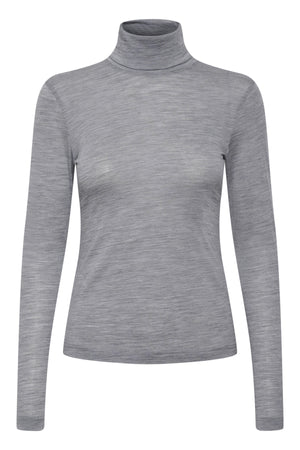 NiniaGZ wool rollneck NOOS Grey M‚lange - 10906717