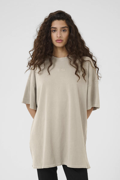 JioGZ oversize tee Silver Sage - 10909249 Thumbnail