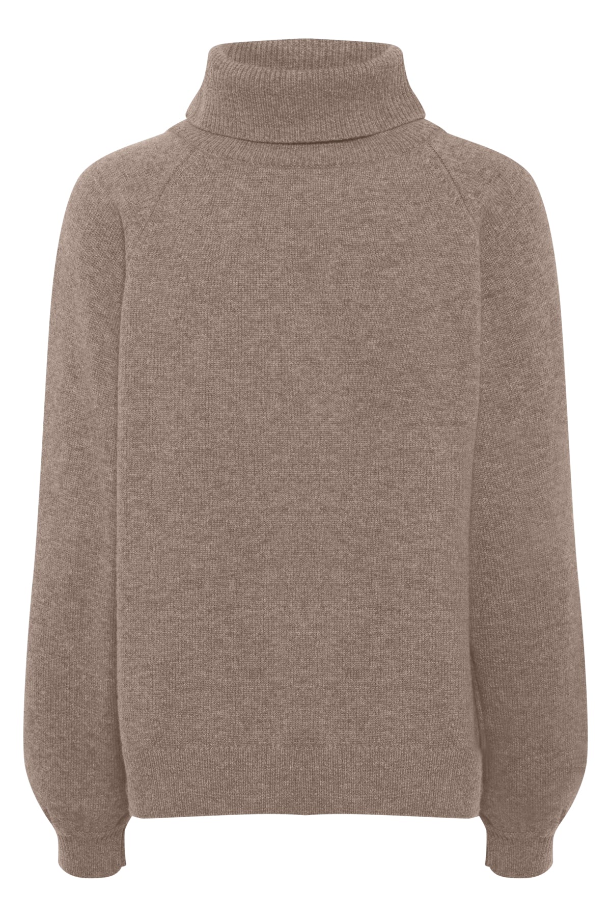 ManziGZ wool rollneck NOOS Chestnut Melange - 10909328