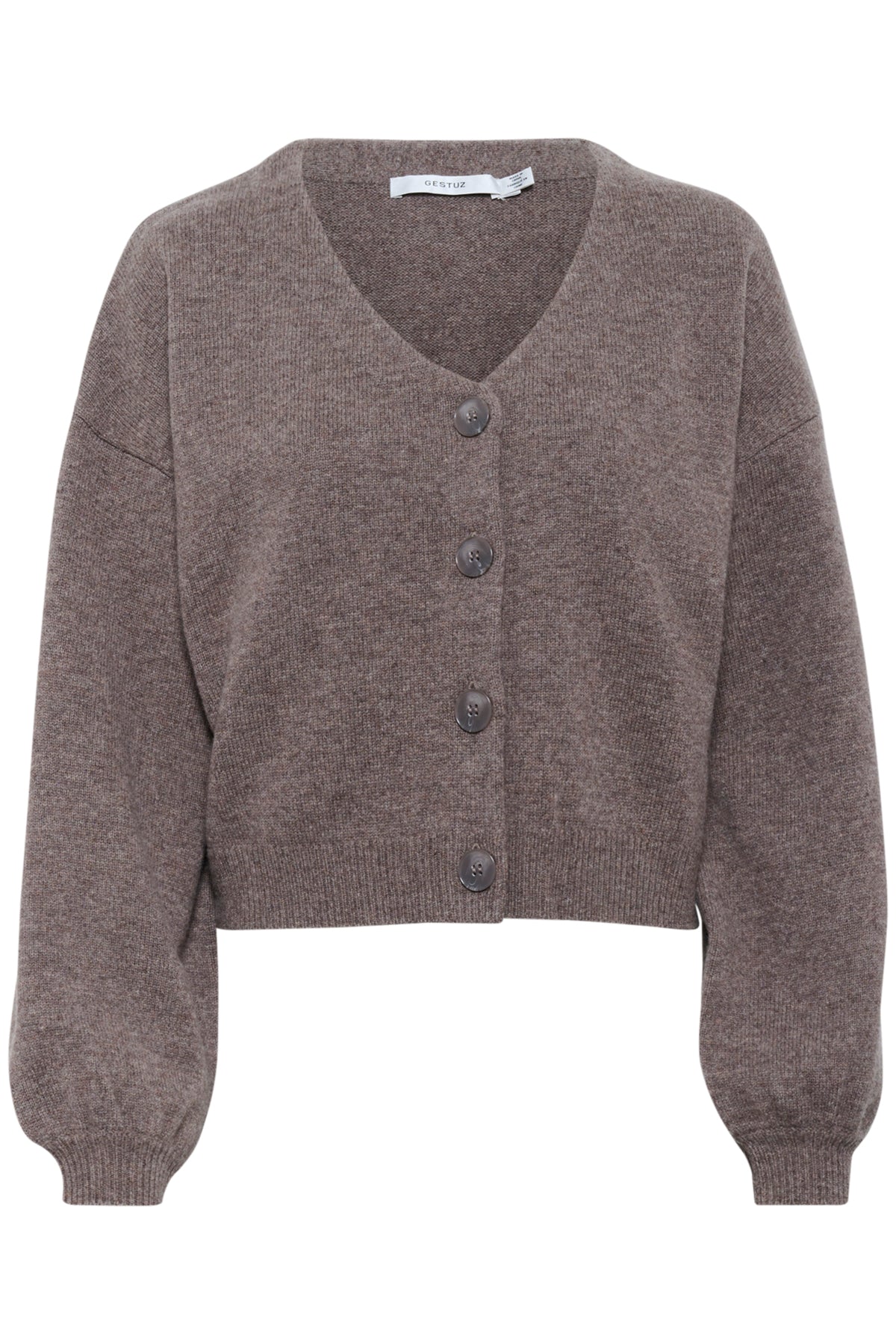ManziGZ wool cardigan NOOS Chestnut Melange