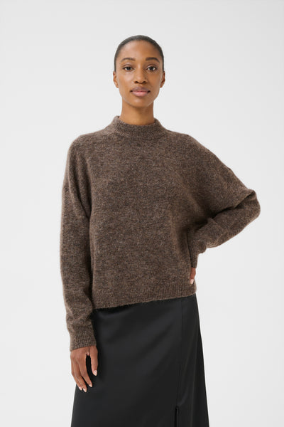 DebbieGZ pullover NOOS Chestnut Melange - 10909330 Thumbnail