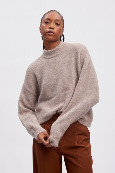 DebbieGZ pullover NOOS Warm Sand Melange - 10909330 Thumbnail