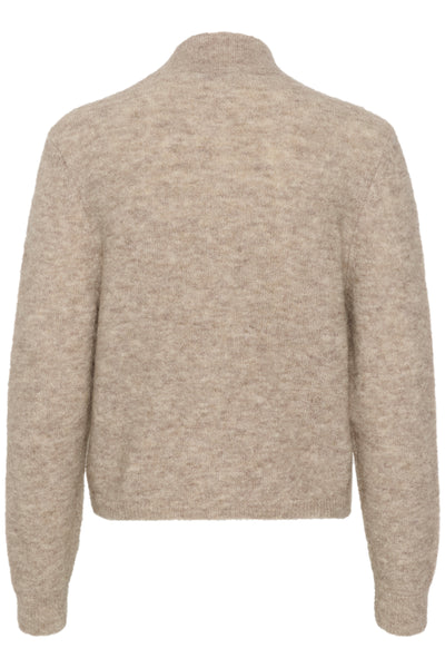 DebbieGZ cardigan NOOS Warm Sand Melange - 10909331 Thumbnail