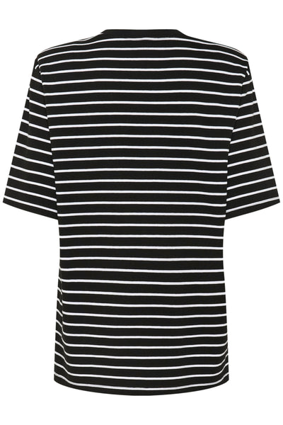 SamurillyGZ striped tee Black white stripe - 10909343 Thumbnail