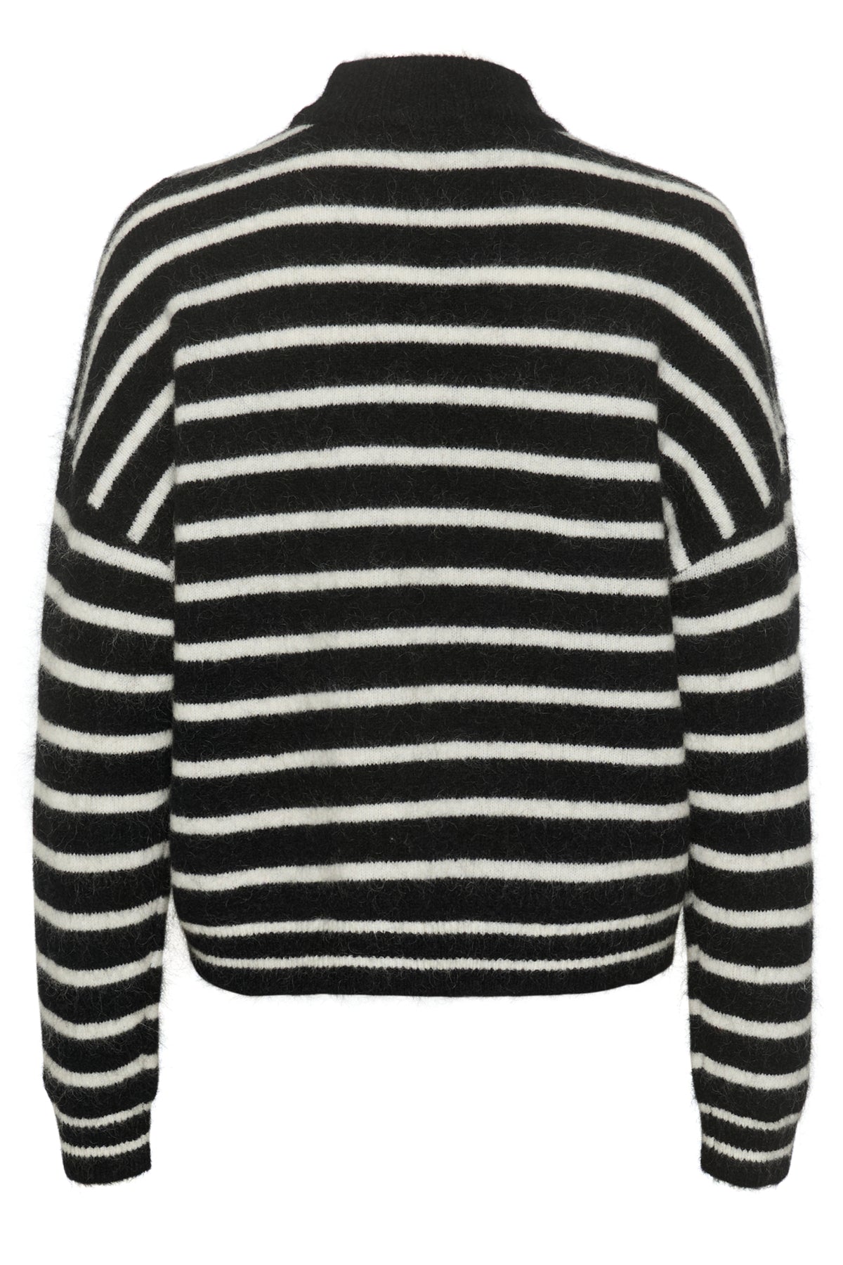 DebbieGZ pullover Black/White striped - 10909448