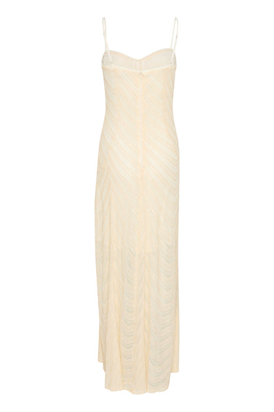 GliraGZ long dress Butter Yellow sequins - 10909573 Thumbnail
