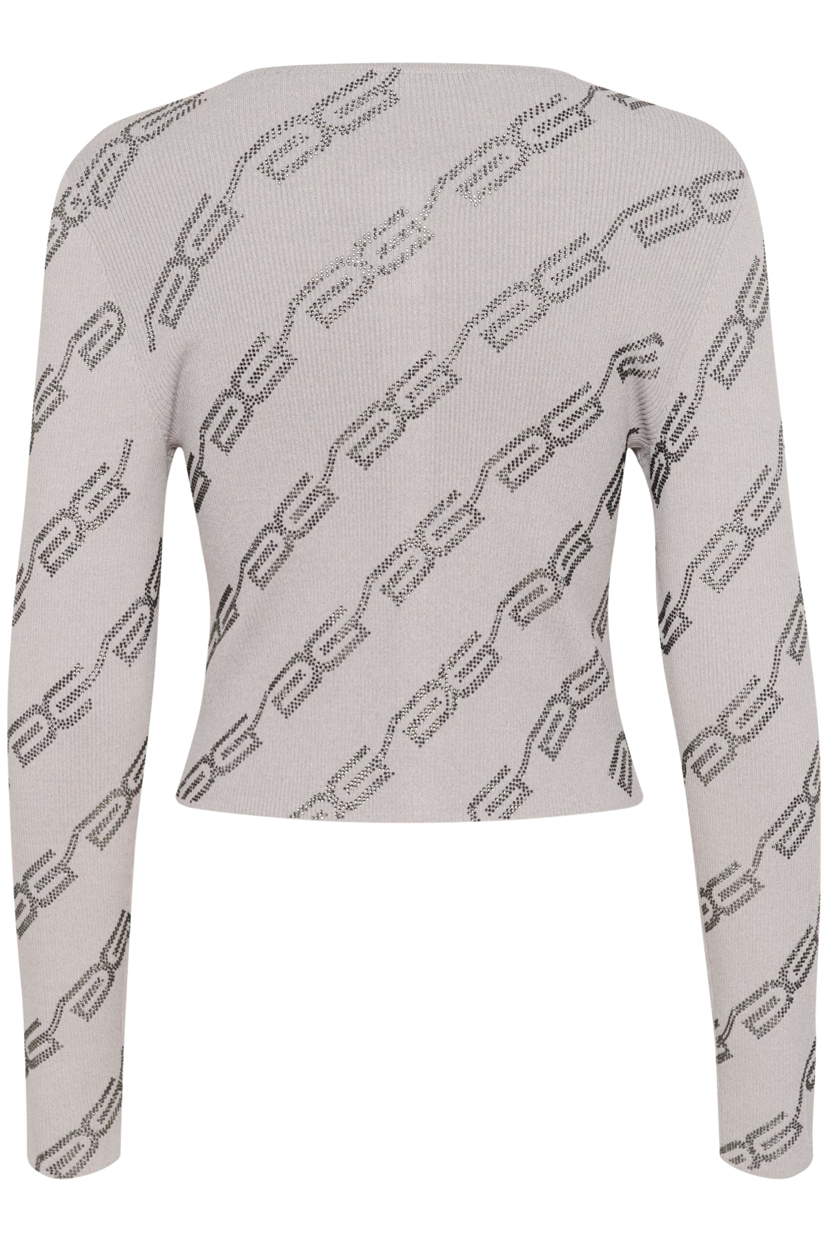 SayaGZ cardigan Grey/Dark grey stones - 10909674