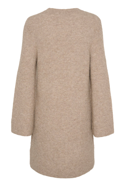 AlphaGZ short dress Warm Sand Melange - 10909817 Thumbnail