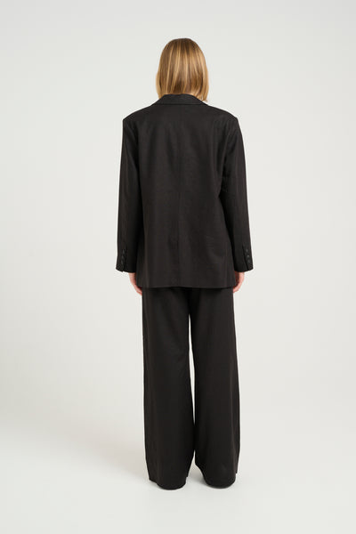 ElarahGZ linen blazer NOOS Black - 10909832 Thumbnail