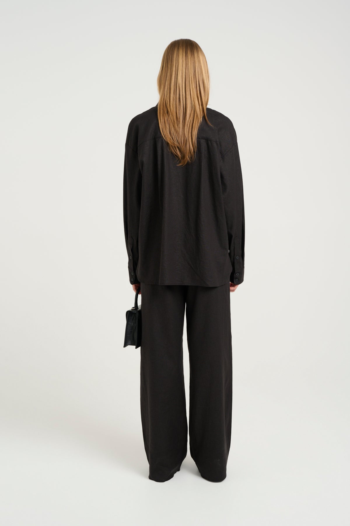 ElarahGZ linen shirt NOOS Black - 10909833