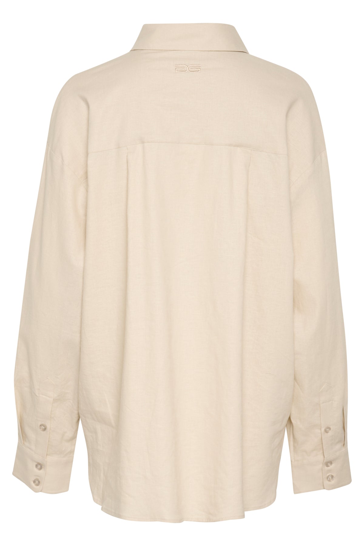 ElarahGZ linen shirt NOOS Ancient Scroll - 10909833