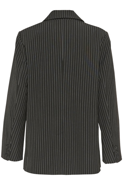JoelleGZ pinstripe blazer 2.0 Black pinstripe - 10909835 Thumbnail