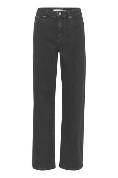 ZolinaGZ HW wide jeans NOOS Charcoal grey - 10909859 Thumbnail