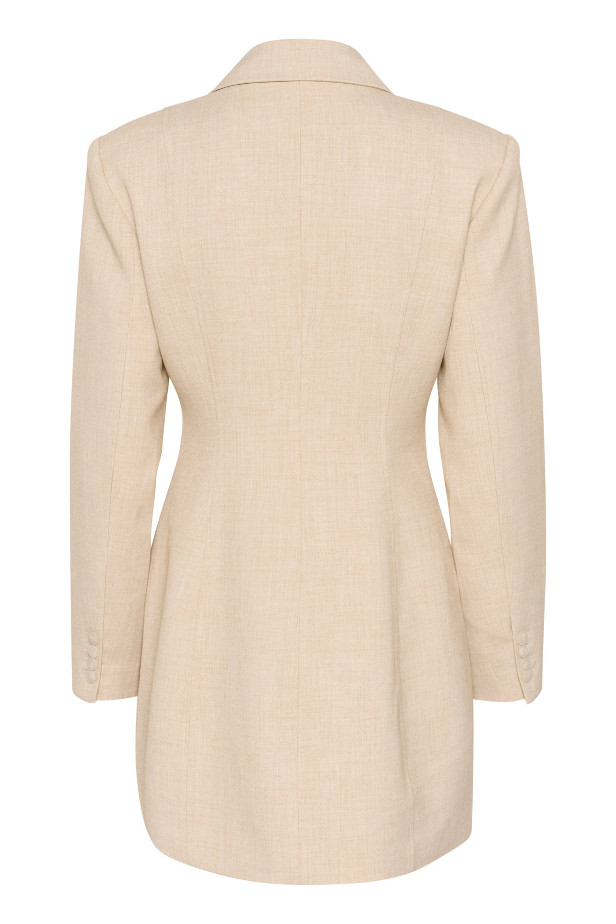 GZdecy blazer dress Light Sand Melange - 10909870