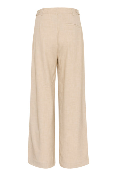 GZdecy MW pants Light Sand Melange - 10909871 Thumbnail
