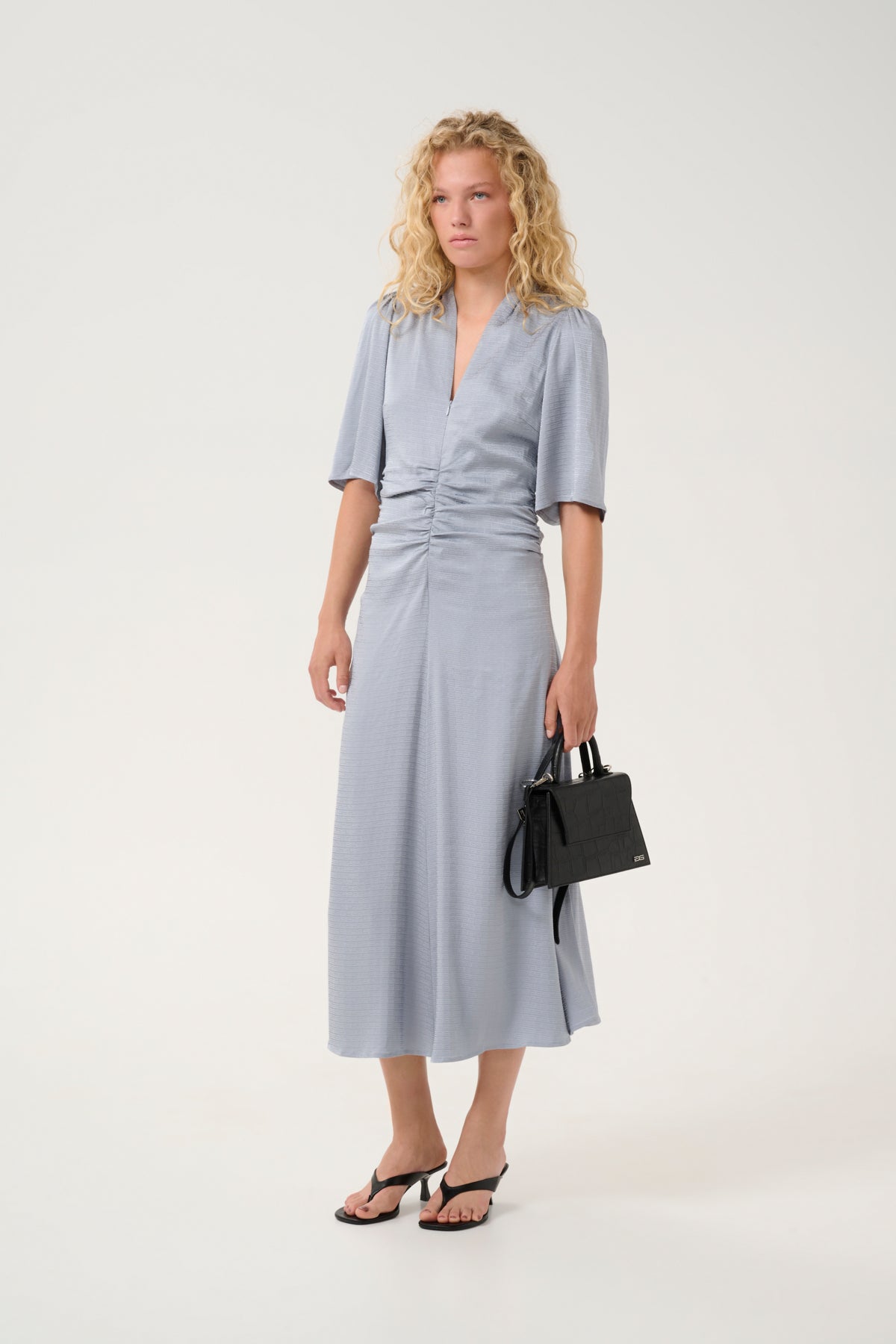 GZbianca dress Grey blue - 10909893