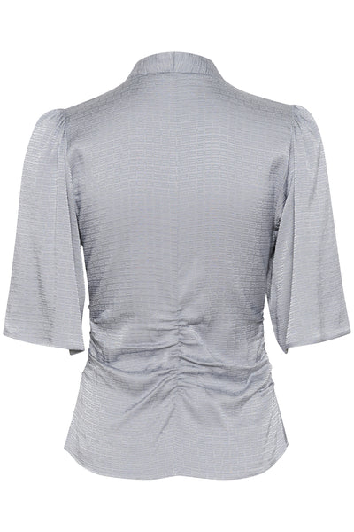 GZbianca blouse Grey blue Thumbnail