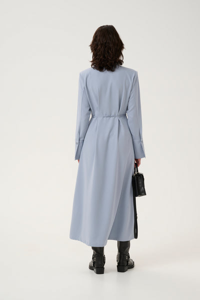 GZmareen LS dress Grey blue - 10909899 Thumbnail