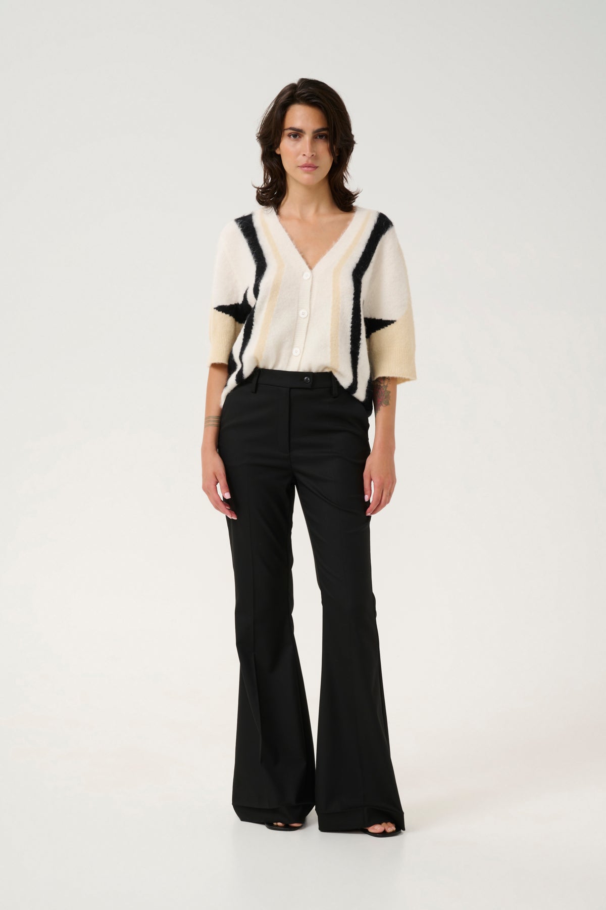 GZpauline HW flared pants Black - 10909903