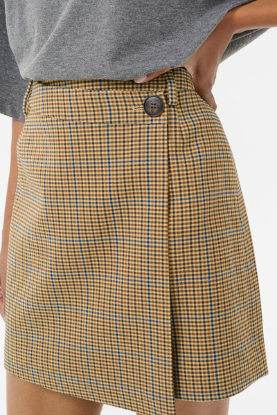 GZcorina MW skirt Multi color check - 10909907 Thumbnail