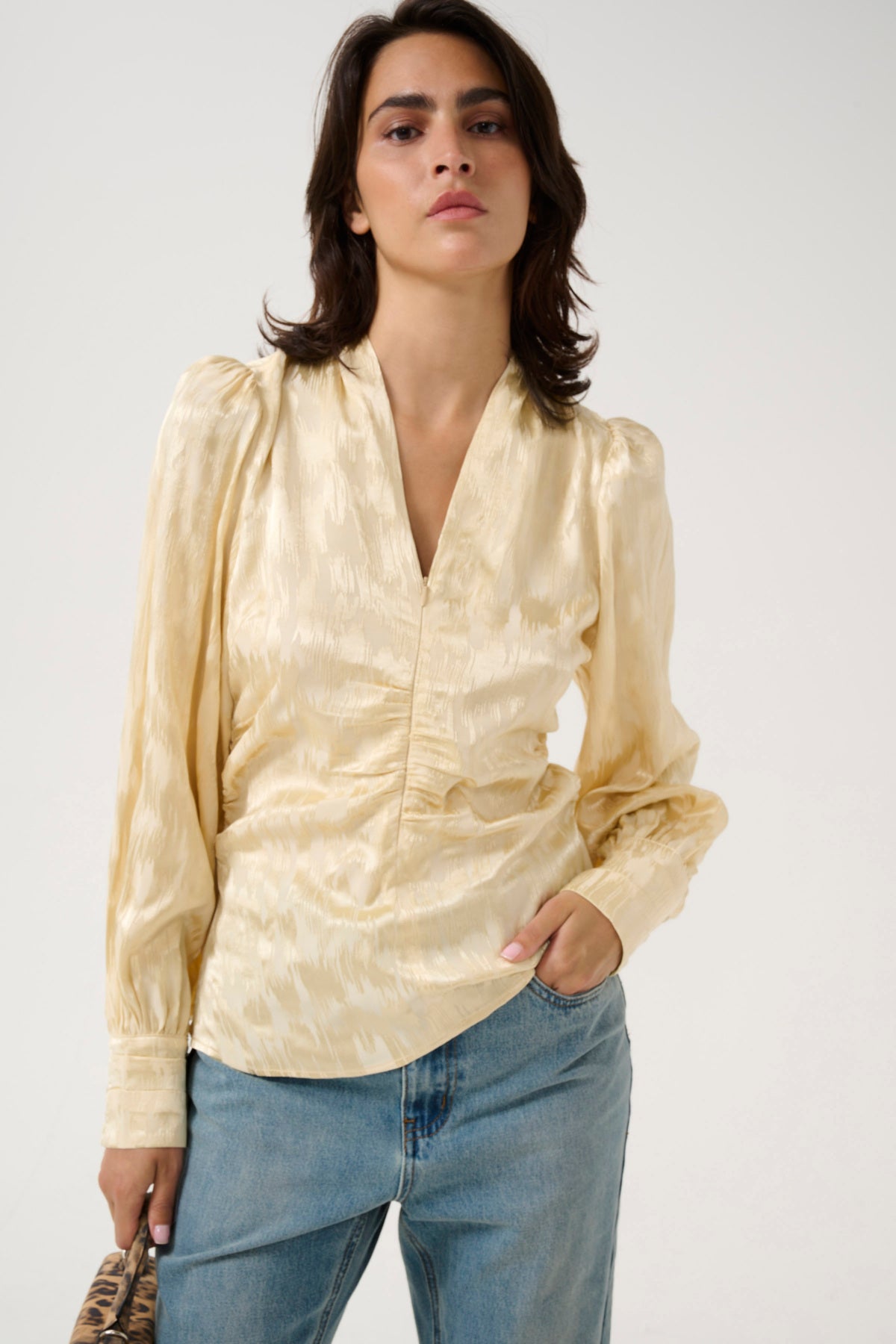 GZdalila LS blouse GZ butter yellow - 10909914