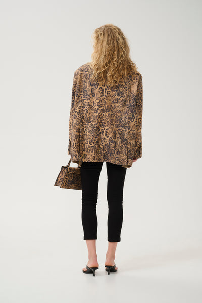 GZleane OZ blazer Leopart print leather - 10909938 Thumbnail