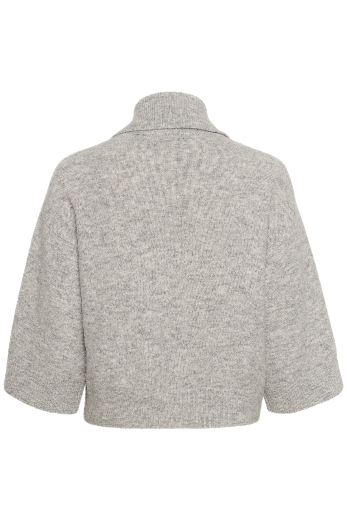 GZalpha ss cardigan Light Grey Melange - 10909984