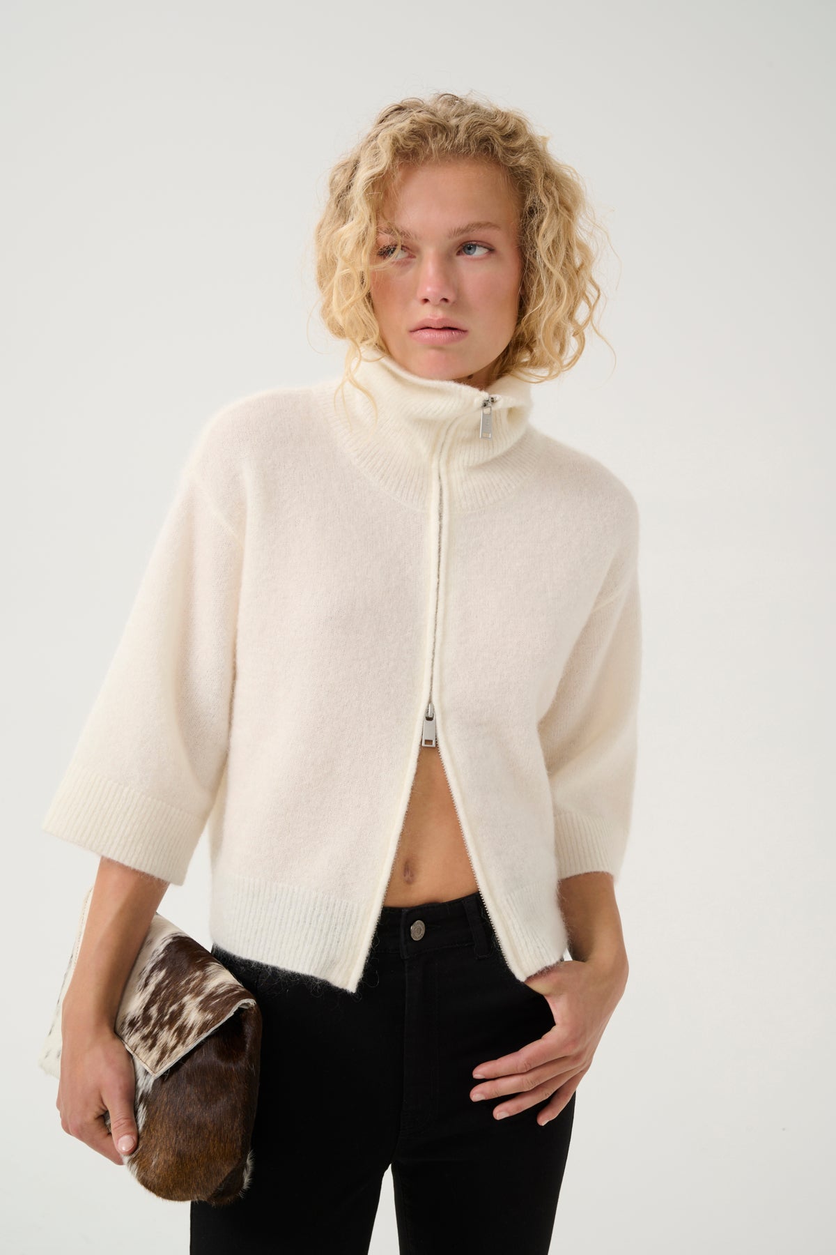 GZalpha ss cardigan IVORY - 10909984