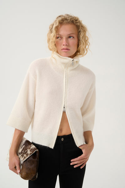 GZalpha ss cardigan IVORY - 10909984 Thumbnail