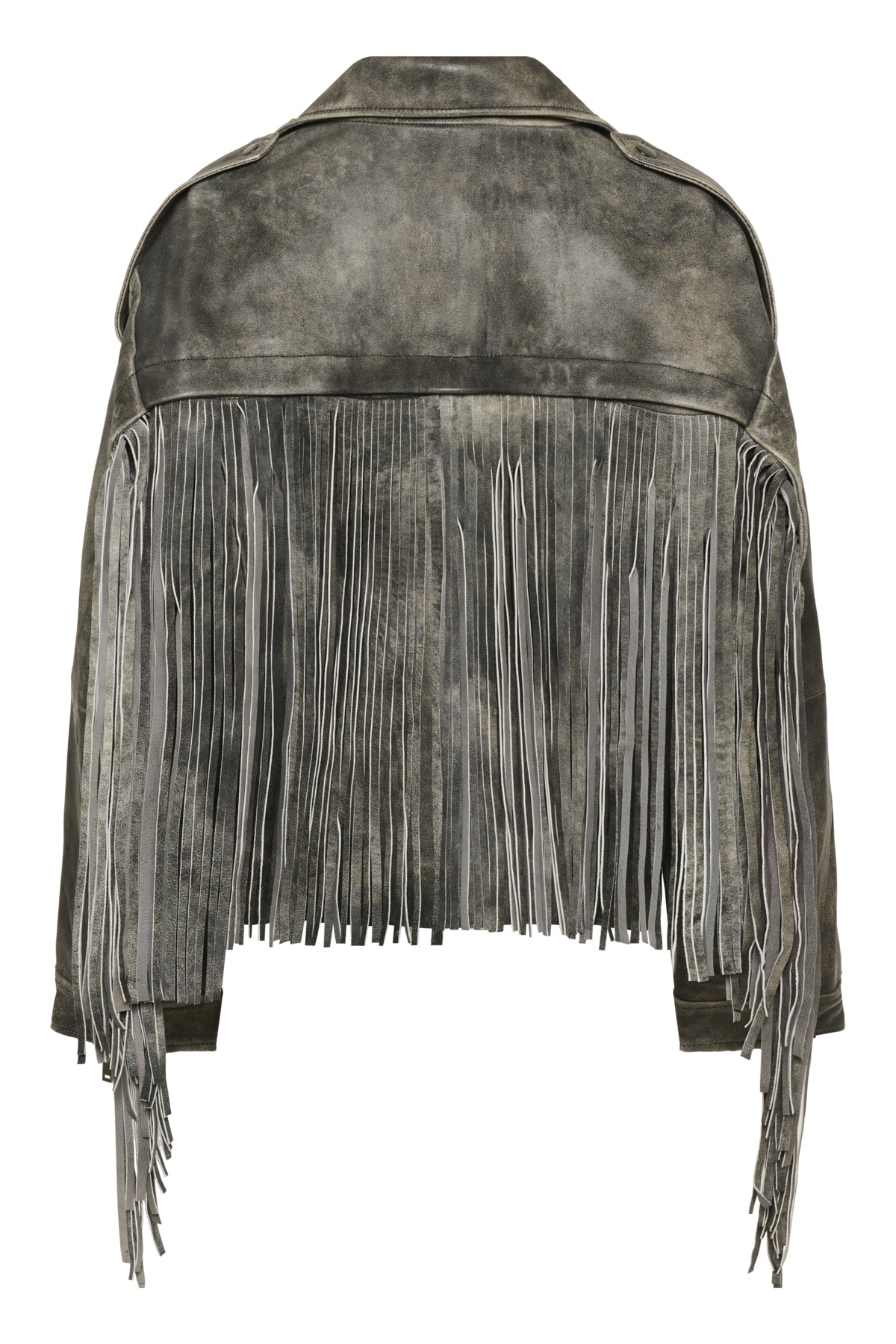GZjaggy jacket Faded black