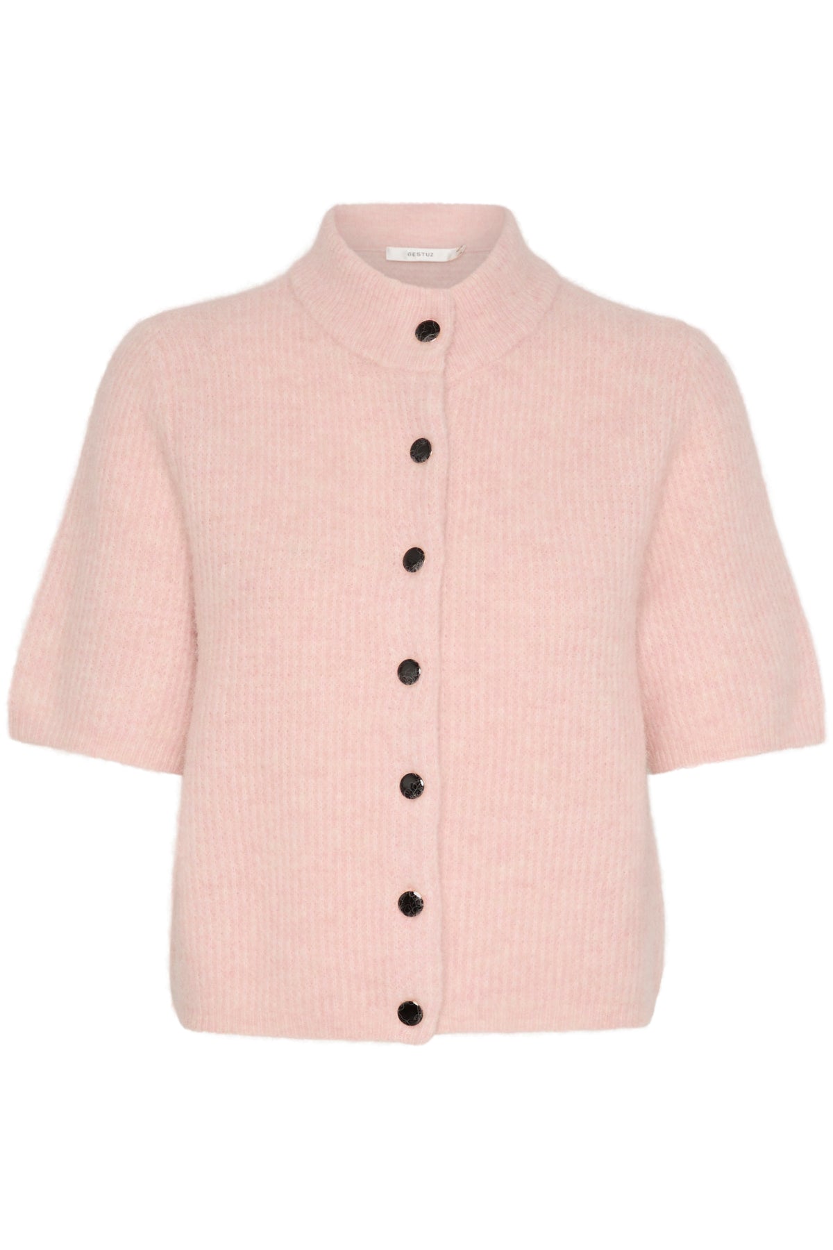 AlphaGZ ss short cardigan Rose grey melange - 10910034