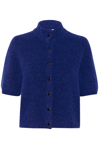 AlphaGZ ss short cardigan Bellwether Blue - 10910034 Thumbnail