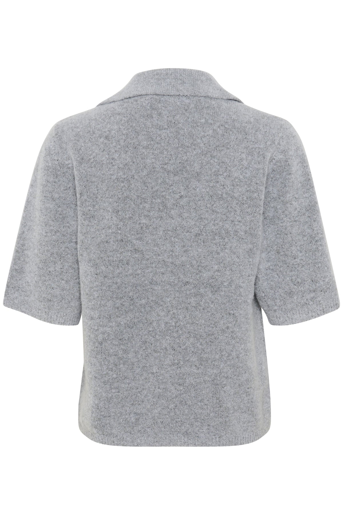GZalpha ss polo pullover Pearl Blue Melange - 10910035
