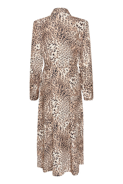 GZmareen P LS dress light leopard - 10910036 Thumbnail