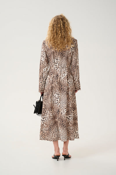 GZmareen P LS dress light leopard - 10910036 Thumbnail